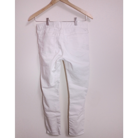 Free People White Straight Cut Jeans - Picture 2 of 7